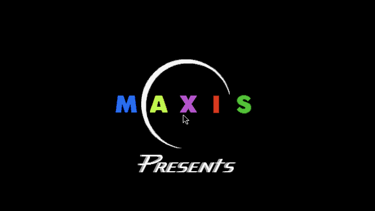 A logo reads "Maxis presents"